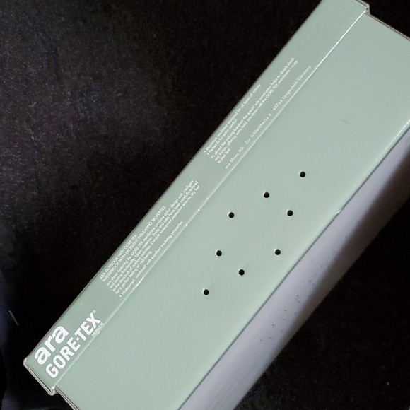 NIB Ara Gore-Tex heal black boots woman size 6.5 - Picture 14 of 14